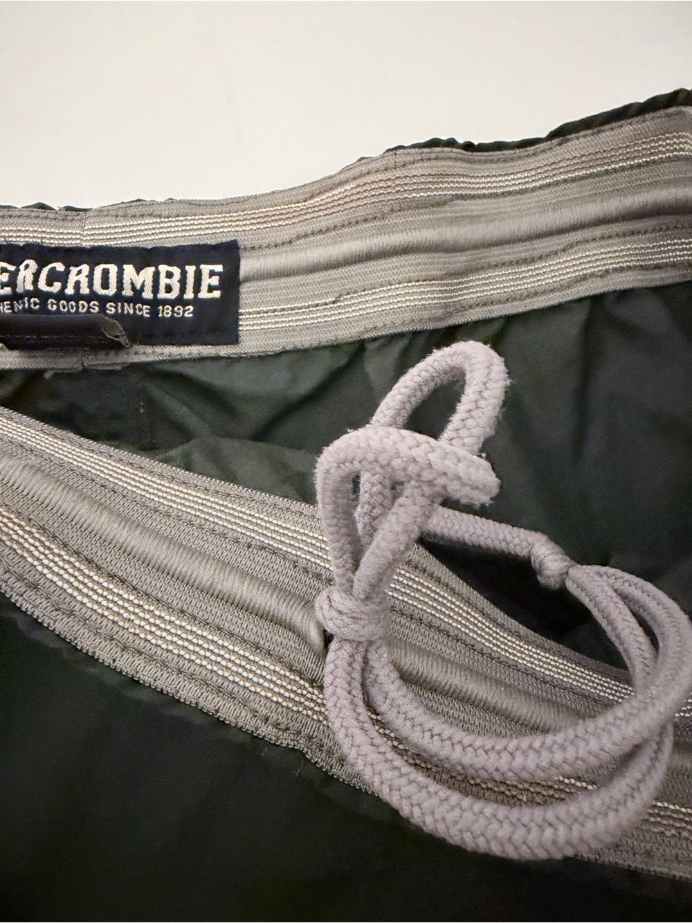 Abercrombie Vintage Y2K Convertible Cargo Track Pants Baggy Wide Leg drawstring - Picture 4 of 6